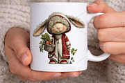 Whimsical Easter Sheep Clipart PNG, an Illustration by Canvas Craft (Thumbnail 5 of 7)