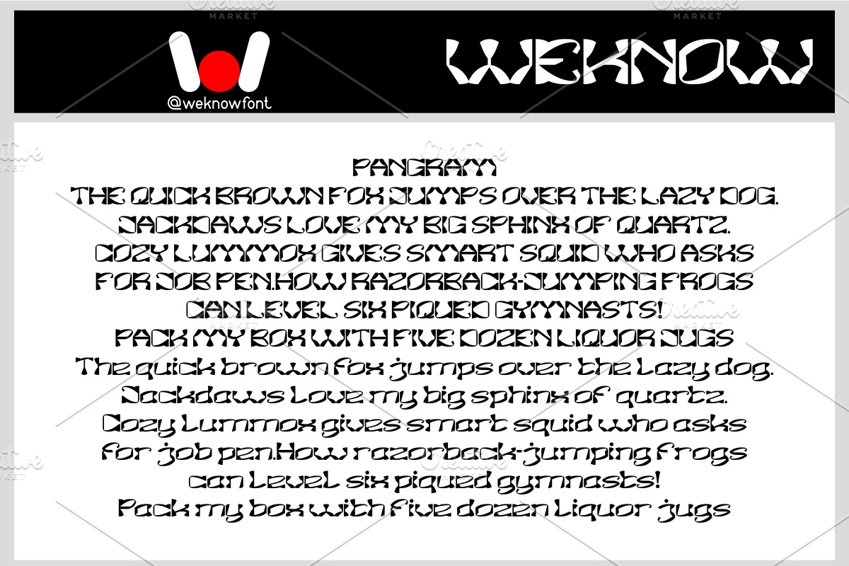 Shuriken Ninja font, a Font by weknow (Photo 6 of 8)