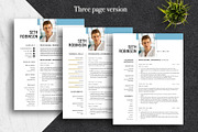 Modern Resume Template Pack | Canva, a Resume Template by Lux Resume (Thumbnail 3 of 9)