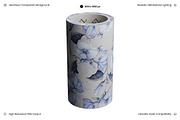 Floral Decorative Tape Roll 3D, an Object 3D Model by Wencory (Thumbnail 2 of 2)