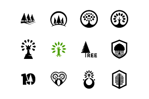 Tree Logo Template, a Branding & Logo Template by Berkah Studio