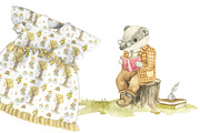 Autumn Fairytale clipart, an Animal Illustration by Eves_Aquadreams (Thumbnail 9 of 9)