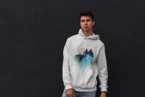 Hoodie MockUp Street Style 2021