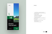 Golf Tournament Rack Card Template, a Flyer Template by IdealUI (Thumbnail 3 of 4)