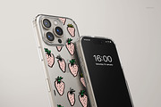 Phone 16 Pro Max Clear Case Mockup, an iPhone Mockup by creatsy5 (Thumbnail 7 of 18)