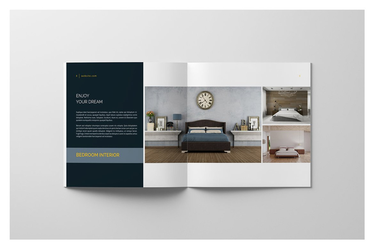 PSD - Square Interior Brochure, a Brochure Template by adekfotografia (Photo 6 of 11)