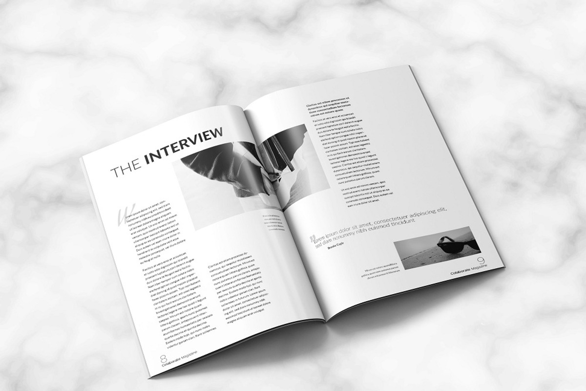 Colaborate Magazine - 2018 Edition, a Magazine Template by Bokuto (Photo 6 of 10)