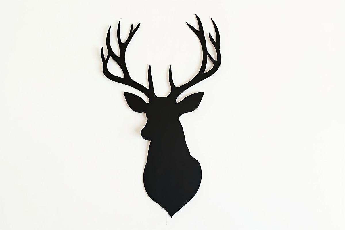 Deer Head Silhouette Vector Bundle,, an Illustration by Amazin_art (Photo 16 of 19)