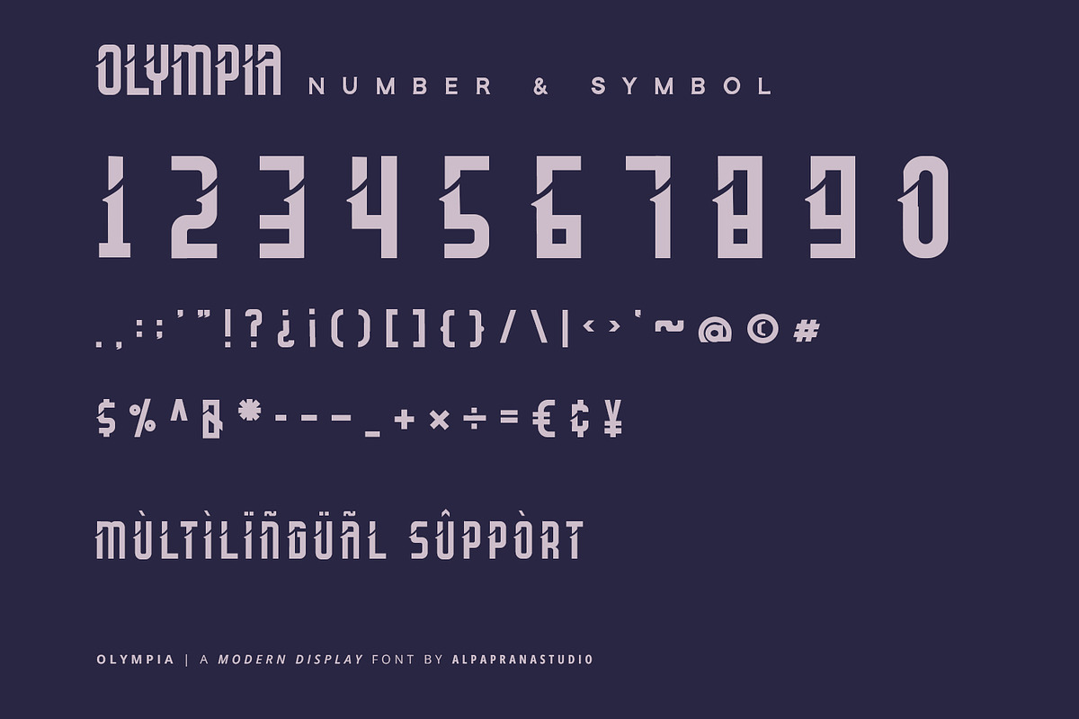Olympia - Modern Display Font, a Script Font by Alpaprana (Photo 11 of 12)