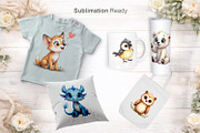 Watercolor Winter Animal Clipart, an Animal Illustration by Artnoy (Thumbnail 5 of 8)