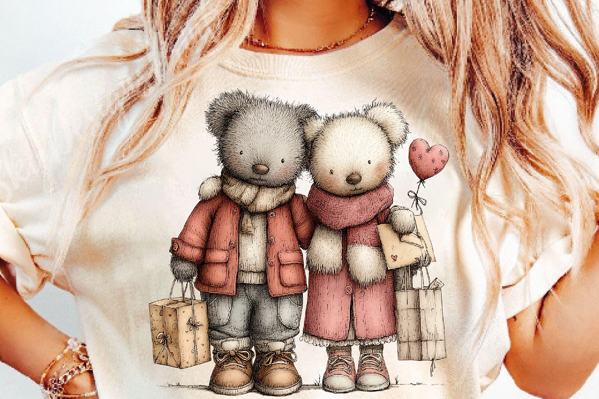 Teddy Bear Valentine Day Clipart, an Illustration by DreamCafeArt (Photo 4 of 6)