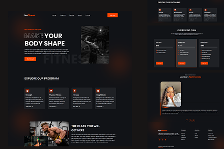 IanFitness- Gym Website Template