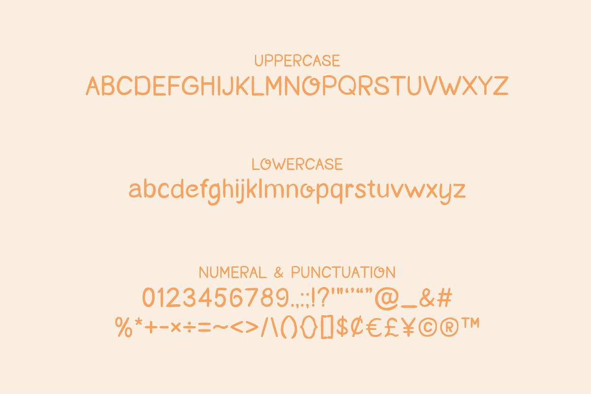 Orange Mango | Cute Handwritten, a Sans Serif Font by Lightsense (Photo 10 of 12)