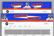 Gym Podcast Youtube Template & Canva, a Social Media Template by Attype (Thumbnail 2 of 5)