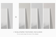 1x1 Square Frame Mockup on Floor, a Household Mockup by Lelu Art Design (Thumbnail 10 of 11)