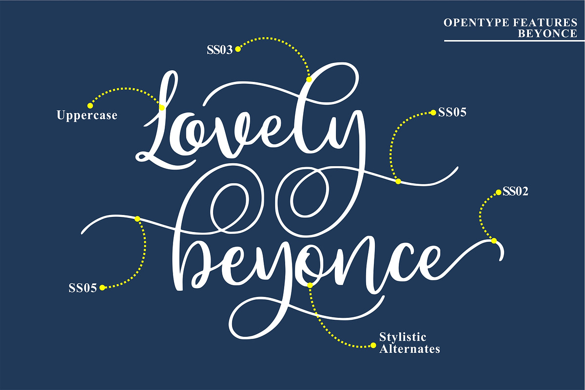 Beyond - Beauty Font preview 6