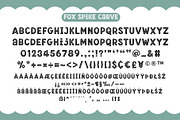 Fox Spike 5 Fonts Style, a Handwritten Font by Fox7 By Rattana (Thumbnail 7 of 11)