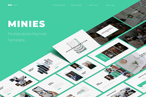Minies Pitch Deck Keynote Template