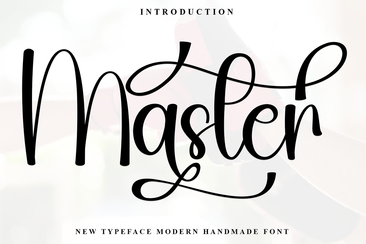 Master, a Handwritten Font by FreshTypeINK (Photo 1 of 8)
