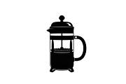 French Press Coffee Silhouettes, a Graphic by hafijul (Thumbnail 8 of 14)