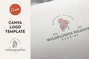 Anthurium Premade Canva Logo, a Branding & Logo Template by CactusGroveBranding (Thumbnail 1 of 7)