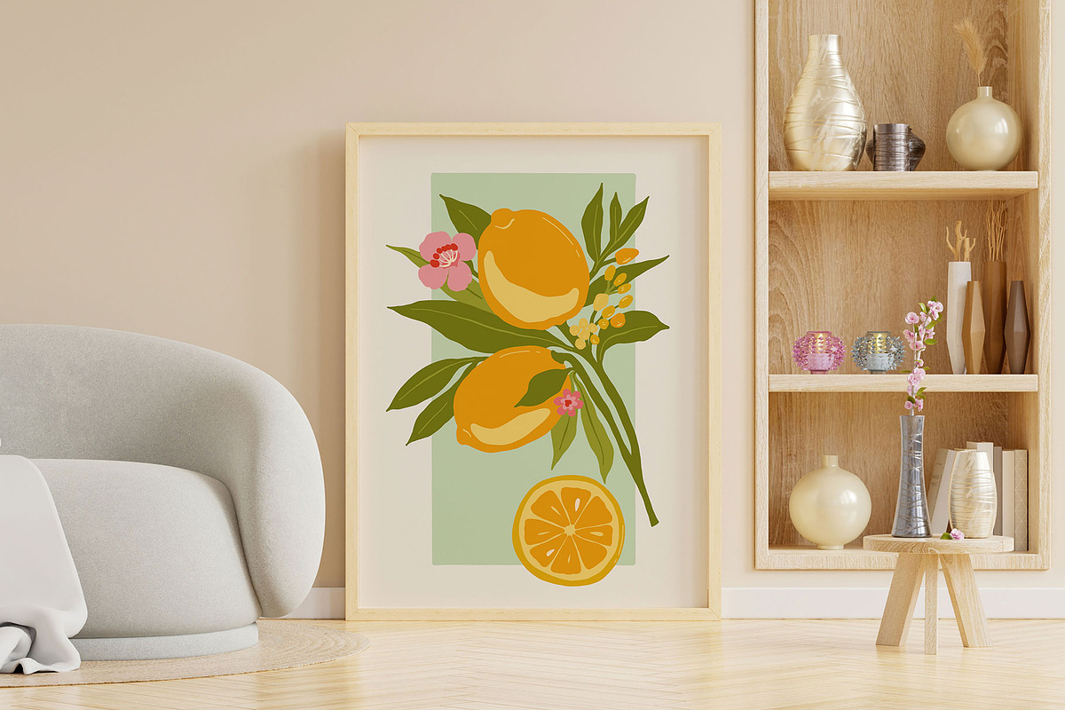 Summer Fruits | Wall Art Collection, an Object Graphic by Leleka.Store (Photo 19 of 20)