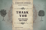 Volgograd Type, a Blackletter Font by portype (Thumbnail 6 of 10)