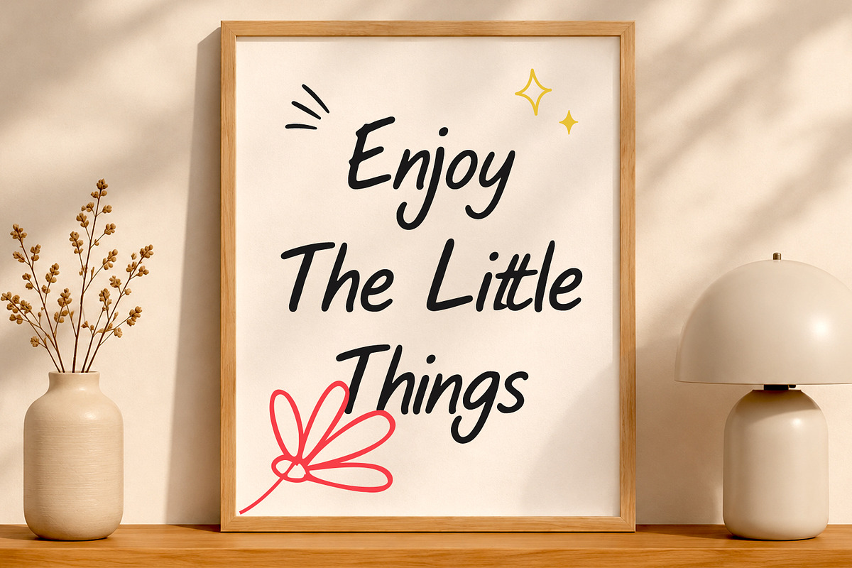 Blackedy Cafiaden Friendly Playful, a Handwritten Font by Maulana Creative (Photo 2 of 7)