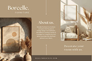 50 Frame Mockups | Boho Interior 4K, a Household Mockup by ARTOZEN DIGITAL (Thumbnail 6 of 15)