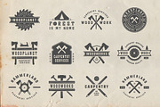 Vintage Carpentry Emblems part 1, a Branding & Logo Template by AkimD (Thumbnail 4 of 10)