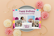 Birthday Photo Collage Templates, a Templates & Theme by TemplateCastleStore (Thumbnail 6 of 9)