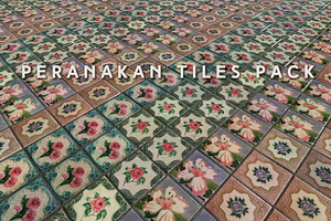 Peranakan Tiles (Tileable)