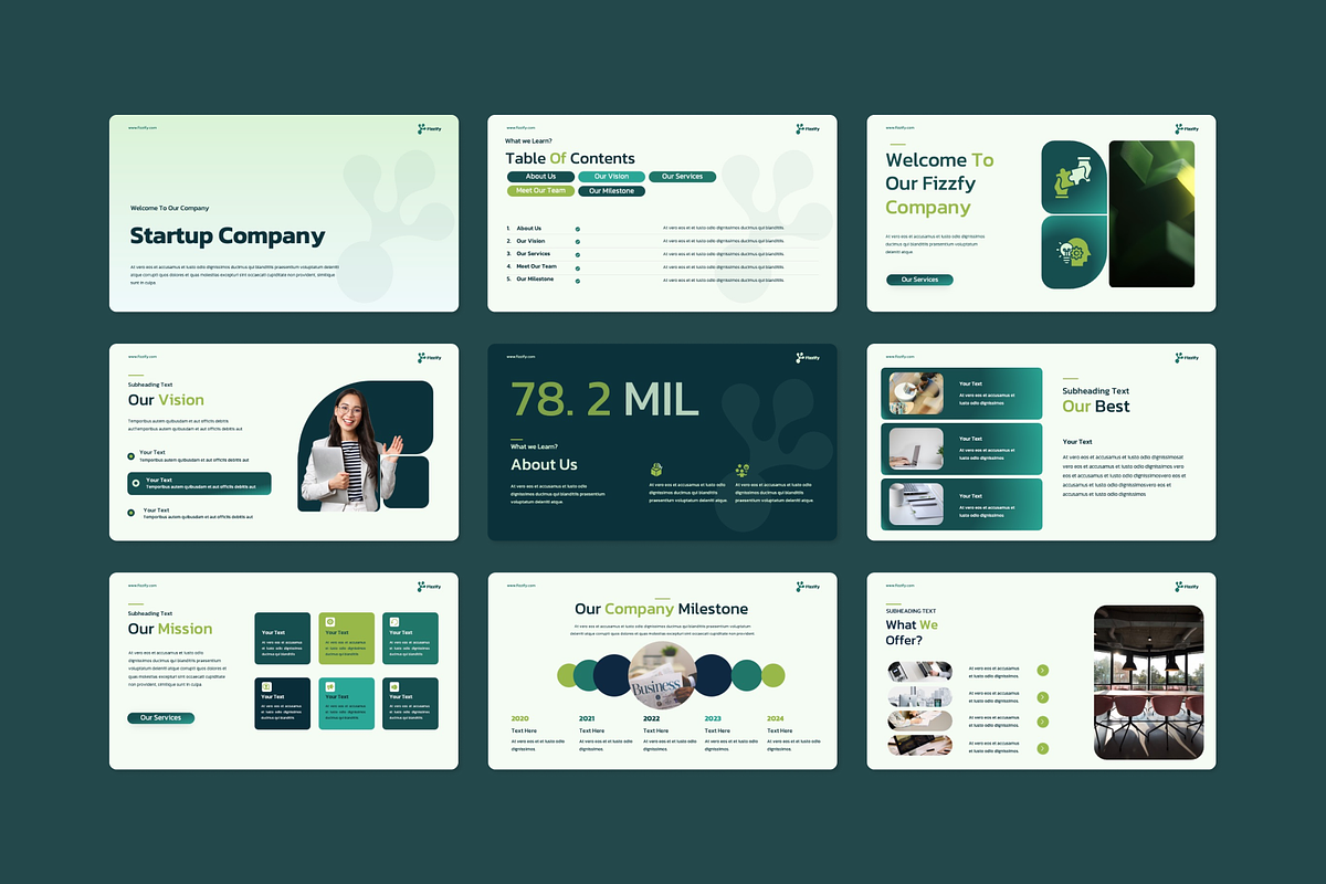 Digital Creative Startup PowerPoint, a Presentation Template by Premast (Photo 3 of 4)