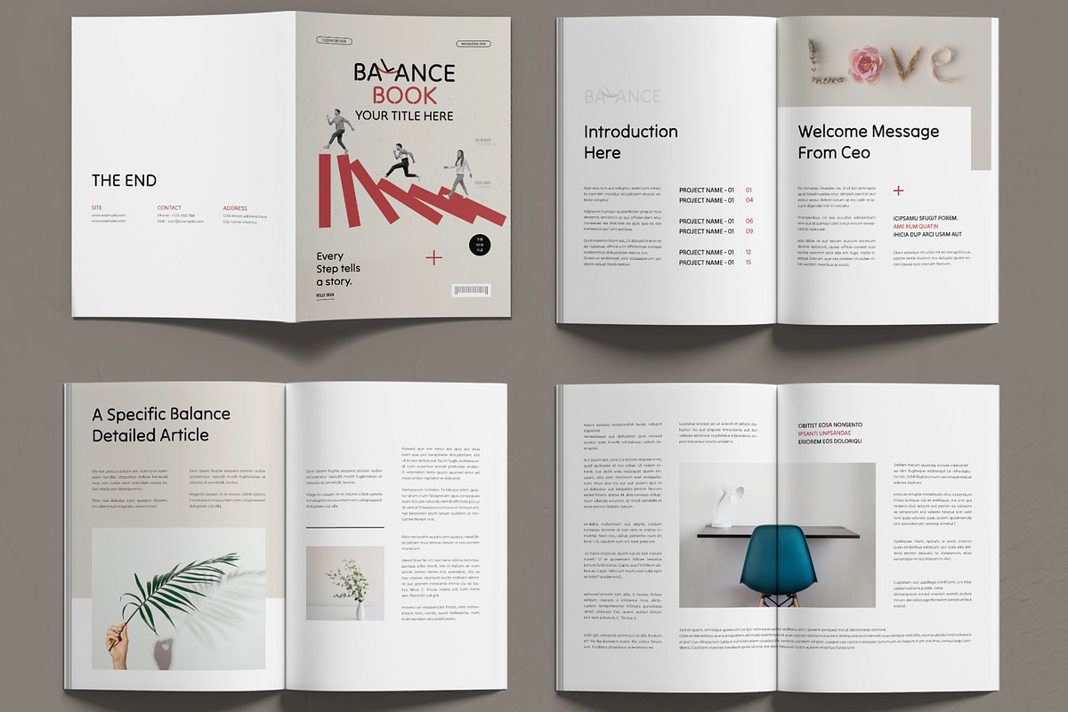 Magazine Template, a Brochure Template by MightyDesign (Photo 2 of 6)