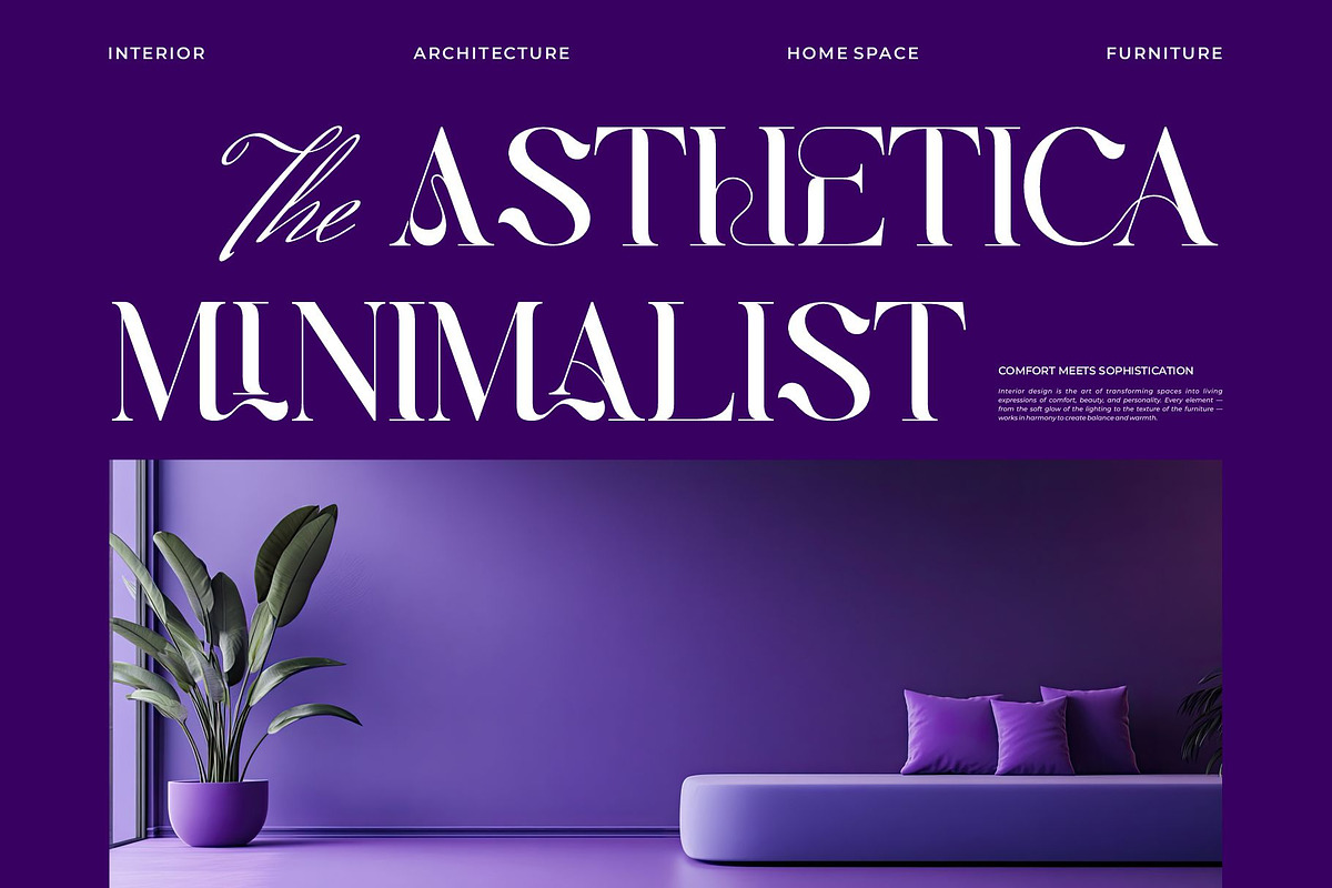 Rochema || Modern Elegant Serif Font, a Serif Font by Ermedia Studio (Photo 9 of 10)