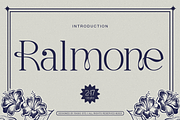 Ralmone Modern Display Serif Font, a Serif Font by Rasio Studio (Thumbnail 9 of 10)