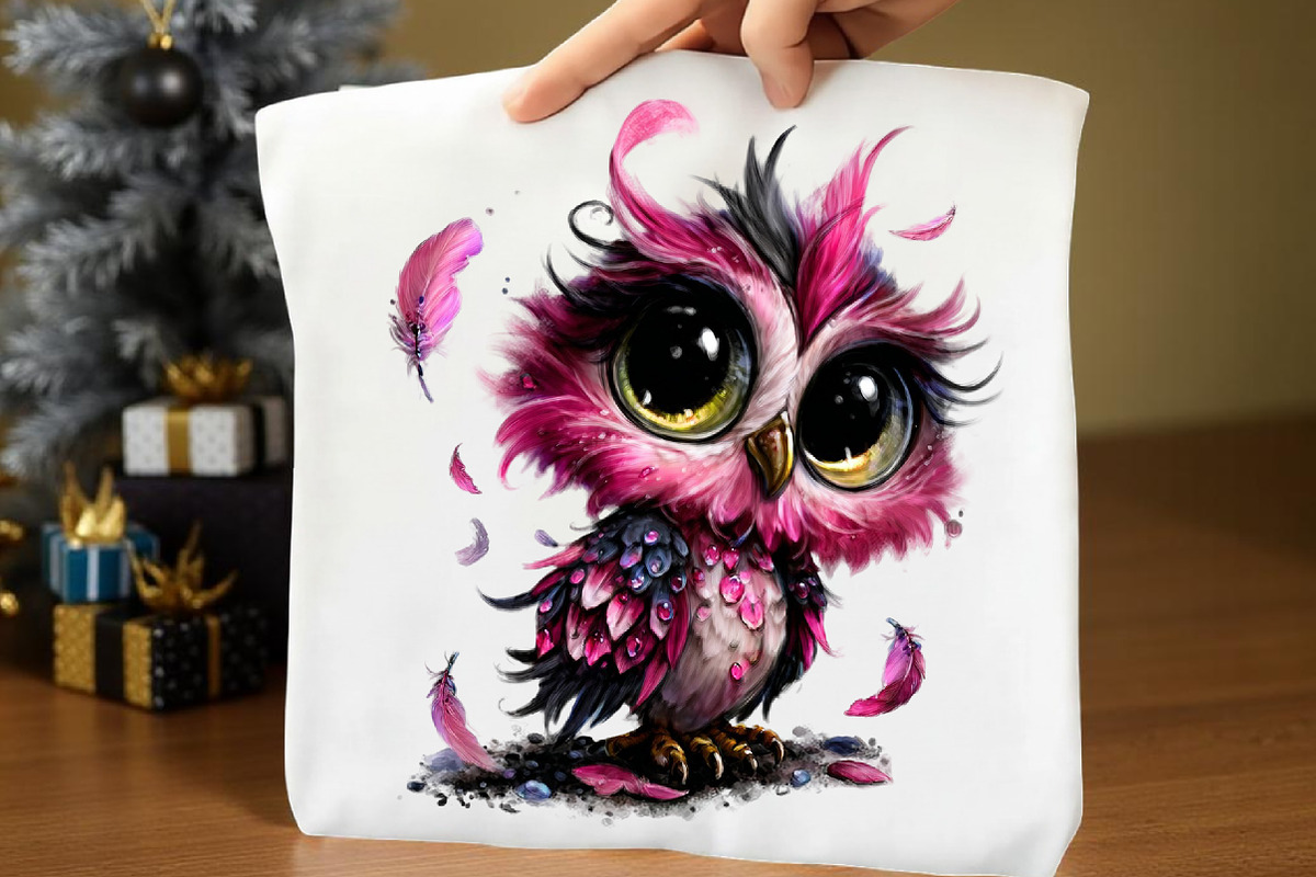 Whimsical Quirky Owl Clipart, a Seasonal Illustration by Rose Art (Photo 6 of 7)