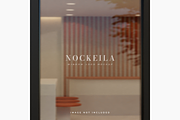 Window glass storefront logo mockup, a Product Mockup by Mockthethics. (Thumbnail 5 of 10)