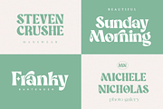 Bright Melody A Display Typeface, a Serif Font by zeenesia (Thumbnail 5 of 18)