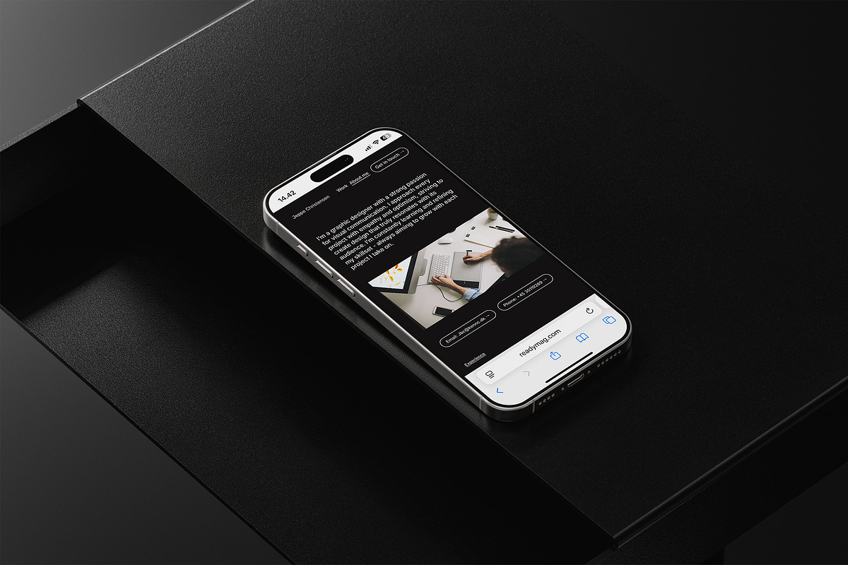 Readymag Portfolio Creatives (Black) preview 6
