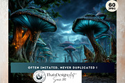 Sci-Fi Backdrops Digital Papers, a Decorative Illustration by ThatsDesignArt (Thumbnail 5 of 14)