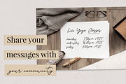 Yoga Studio Mockup + Photo Bundle, a Books & Magazine Mockup by Ashley Alexandra Design (Thumbnail 5 of 9)