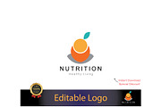Custom Diet Coach Logo Design, a Branding & Logo Template by YUDesignStore (Thumbnail 1 of 6)