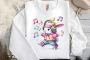 Easter hip hop Bunny Sublimation, an Illustration by DreamCafeArt (Thumbnail 4 of 5)