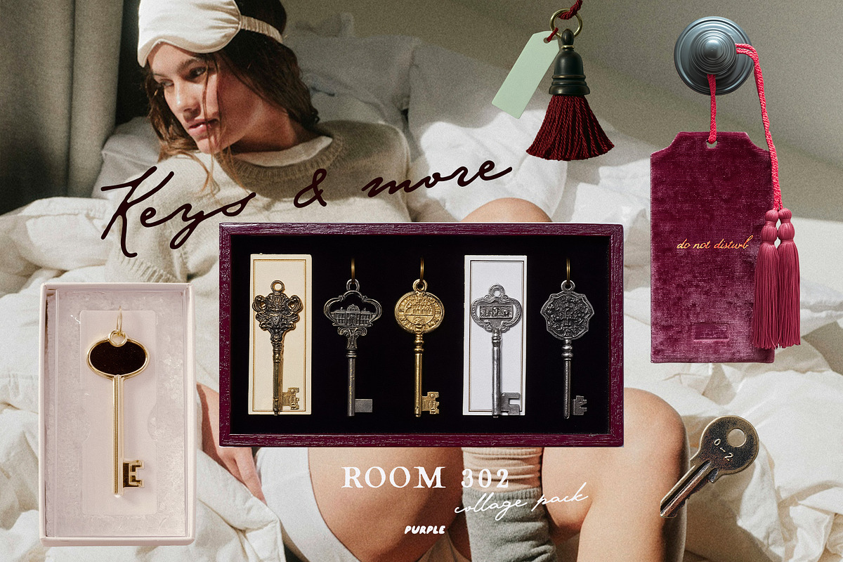 ROOM 302: Archival Hotel Collage, an Object Graphic by Purple (Photo 12 of 16)