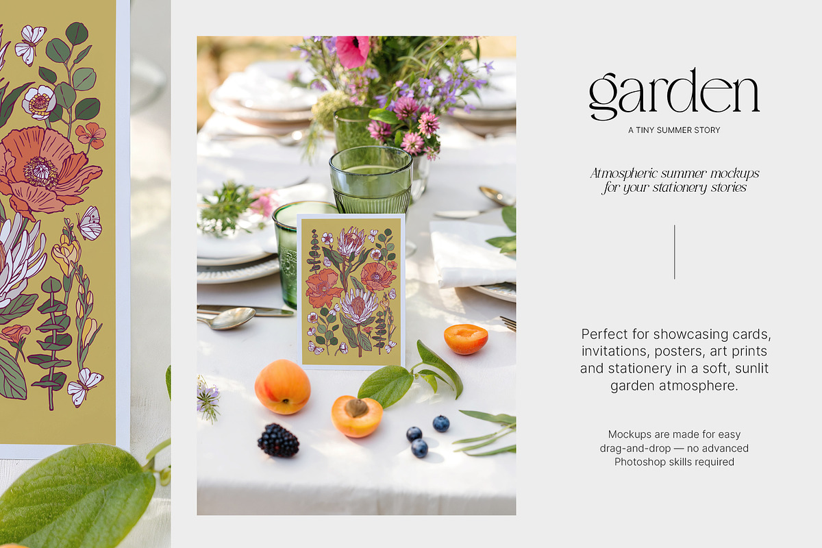 Garden - 45 Stationery Summer Mockup, a Product Mockup by Muse Mockups (Photo 11 of 18)