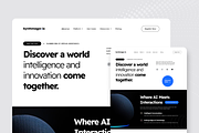Artificial Intelligence Landing Page, a Landing Page Template by SquidPixey (Thumbnail 2 of 5)