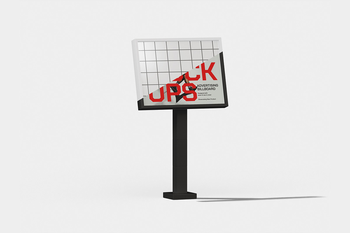 Billboard Mockup, an Advertising Mockup by Unerispace (Photo 2 of 2)