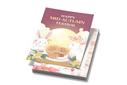 Mid-Autumn Festival & White Rabbit, an Animal Illustration by CreativeValuation (Thumbnail 12 of 17)