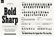 Bold Sharp, a Slab Serif Font by Wow Magic (Thumbnail 6 of 9)